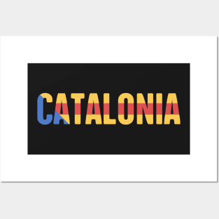 Catalonia Flag Posters and Art